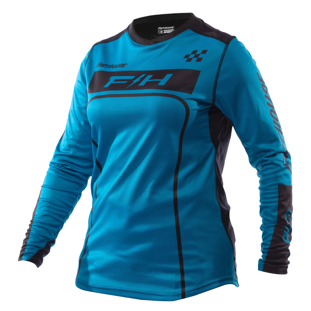 Women's Grindhouse Pro Apex LS Jersey, Electric Blue