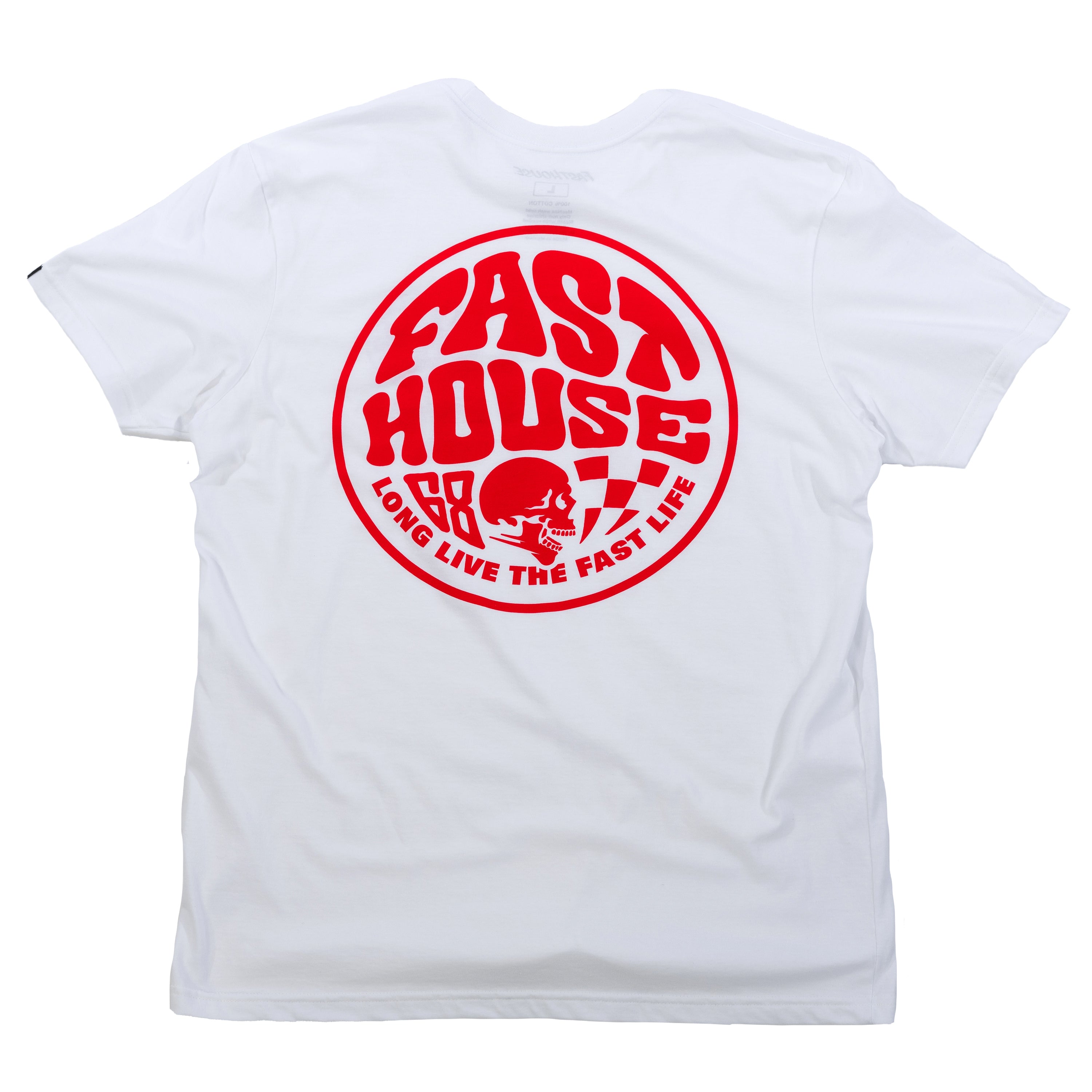 Waxed Tee - White