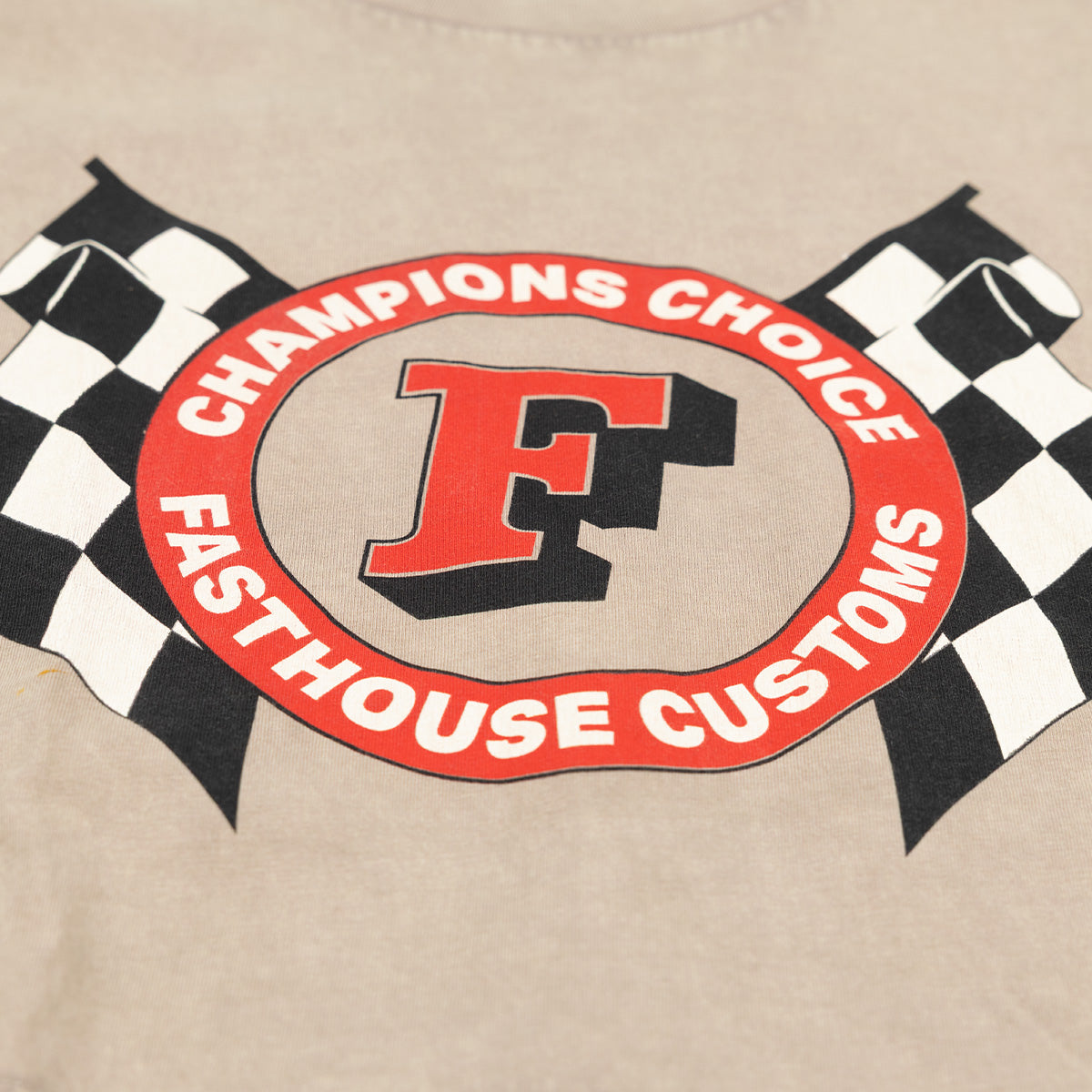 Women's Champions Choice Crop Tee - Stone Wash