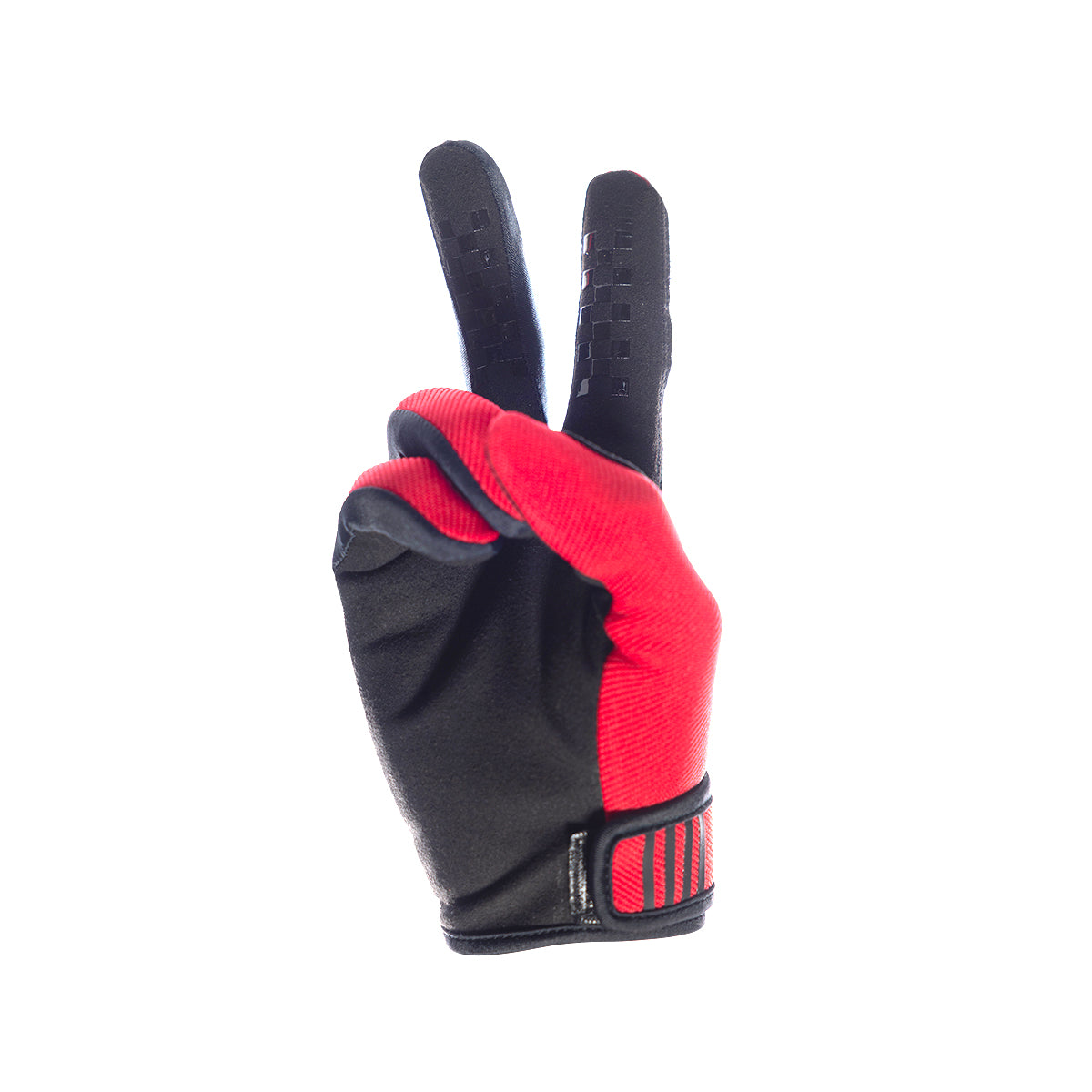 Youth Carbon Eternal Glove, Red - YXL