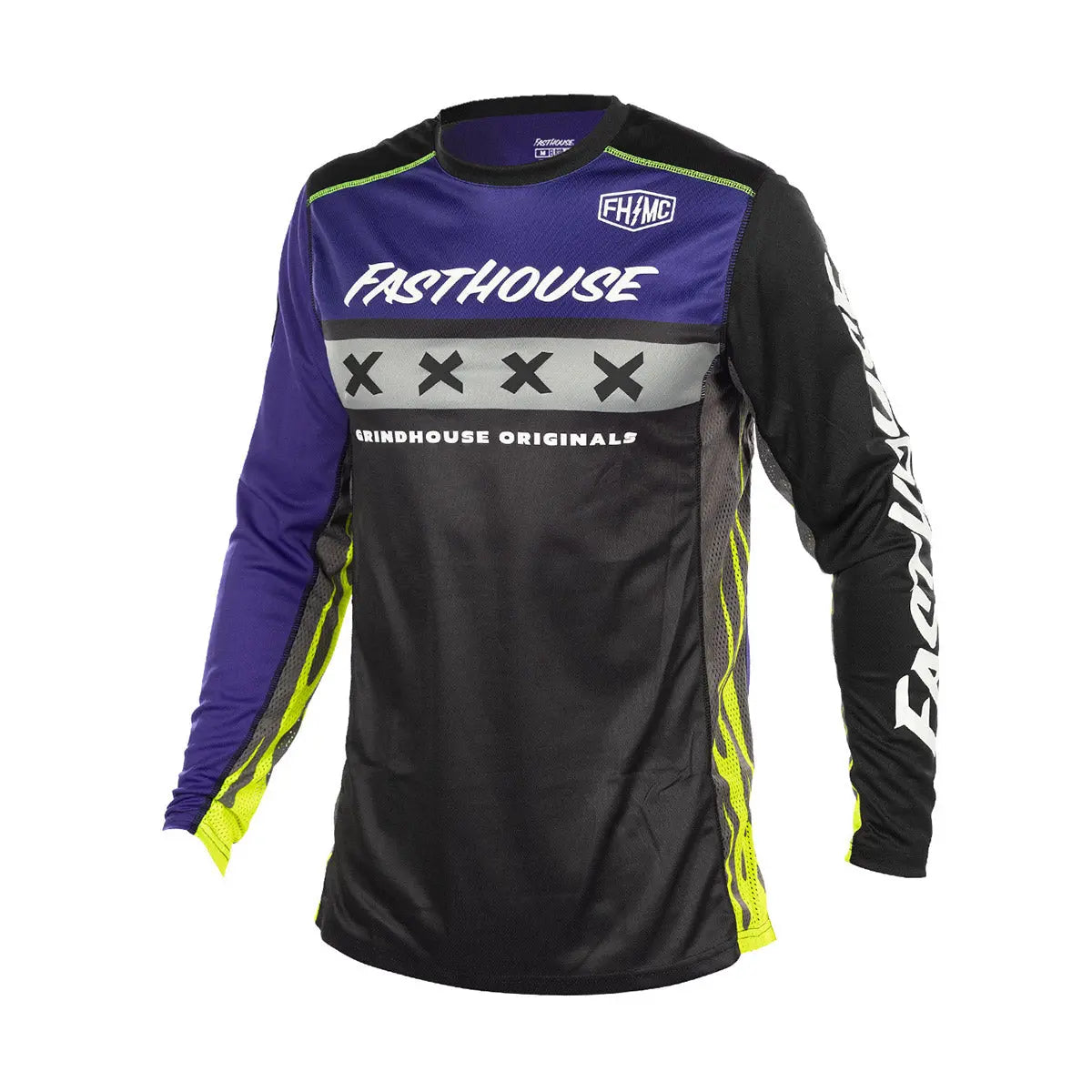 Youth Grindhouse Grimm Jersey, FH Purple/Black