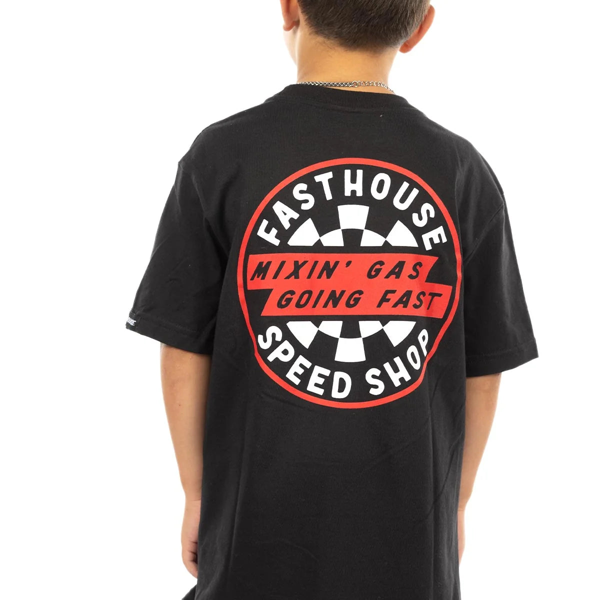 Youth Oil Burner SS Tee Black