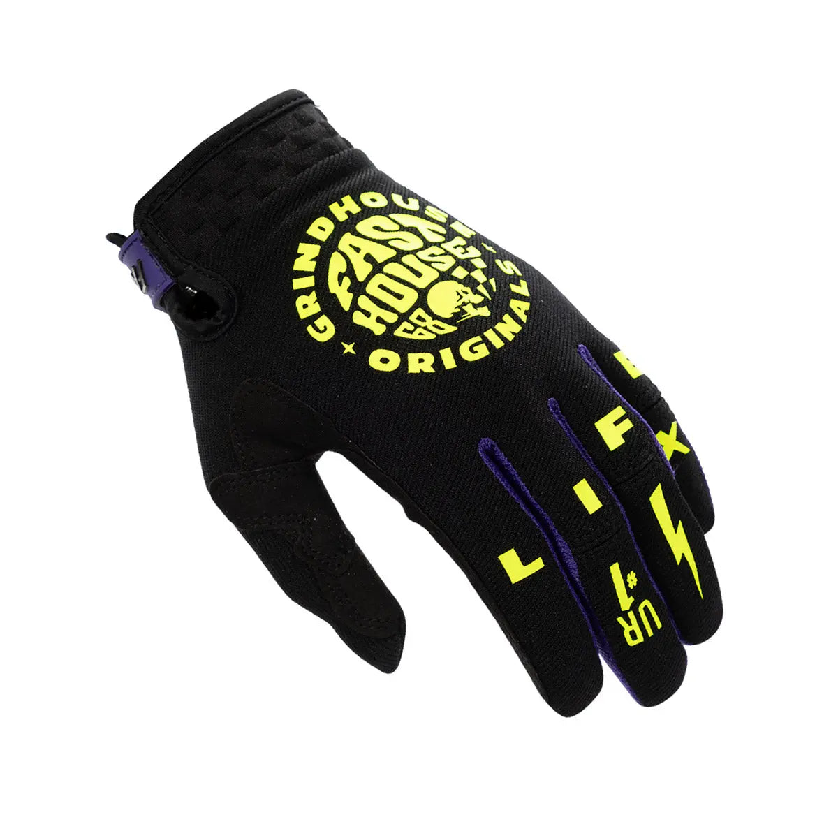 Youth Speed Style Atomic Glove, High Viz/Black