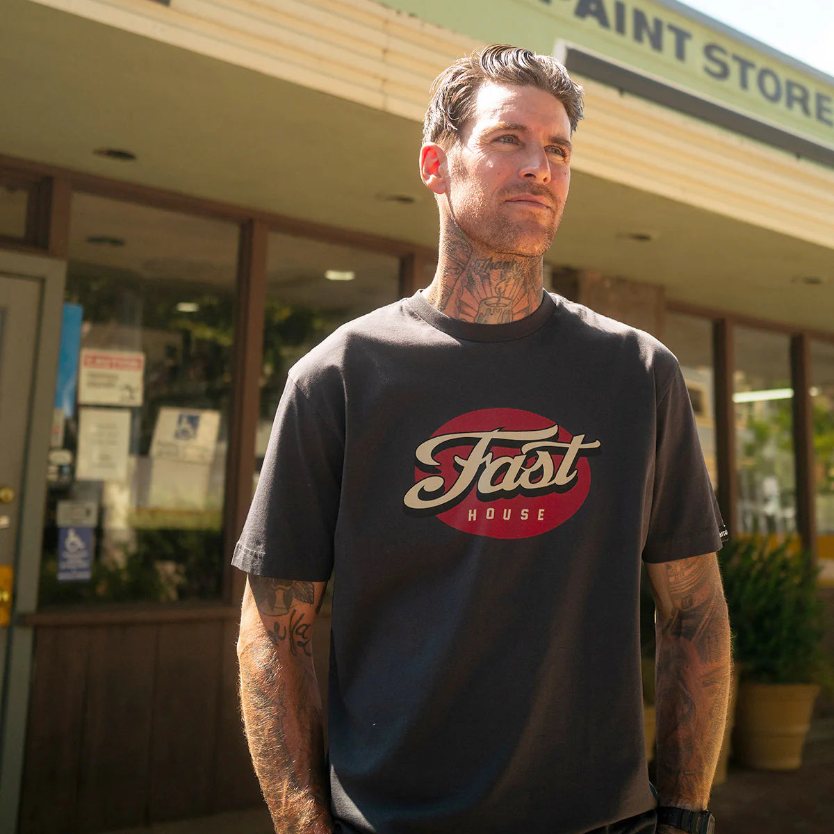 Tasker Tee - Graphite Black