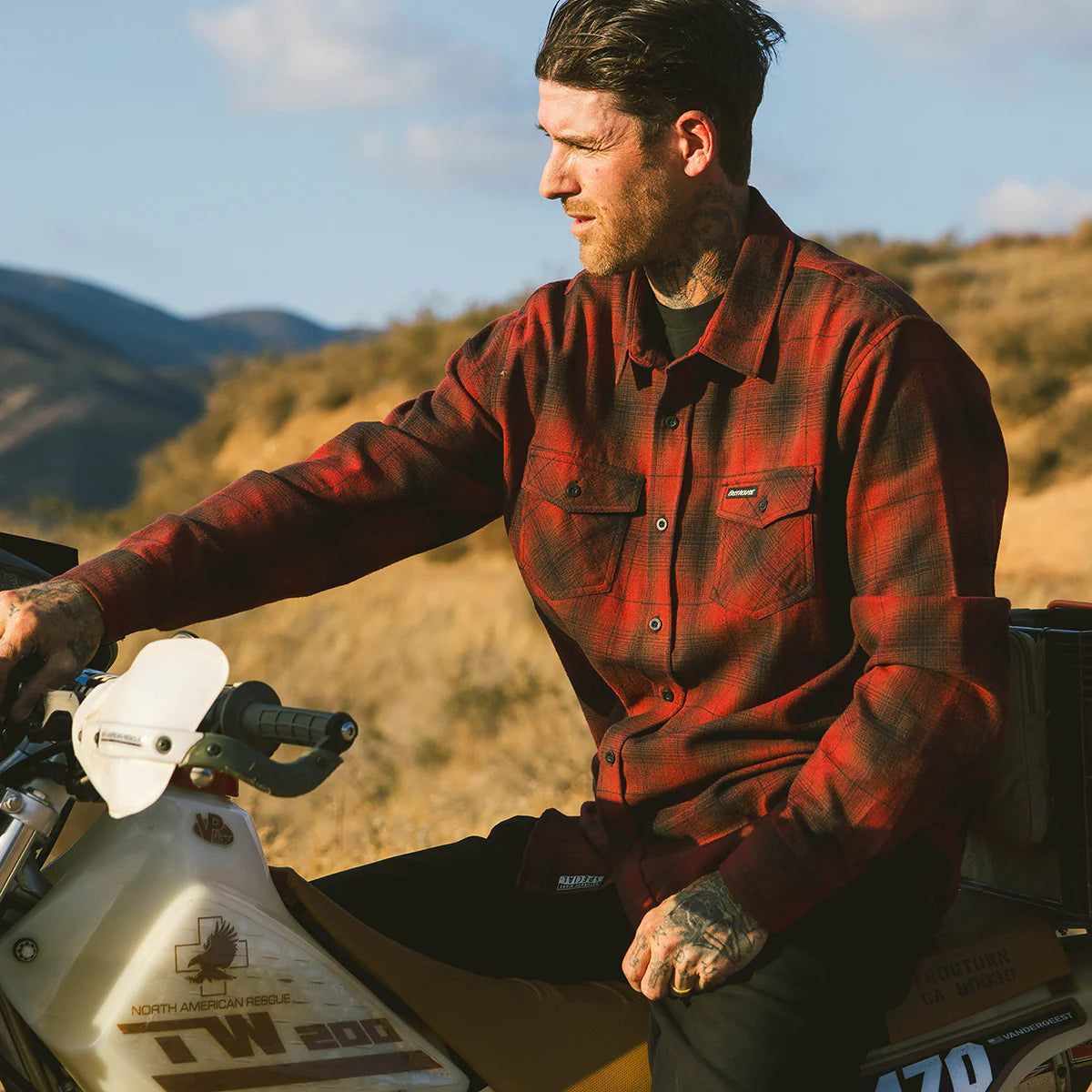 Saturday Night Special Flannel - Oxblood
